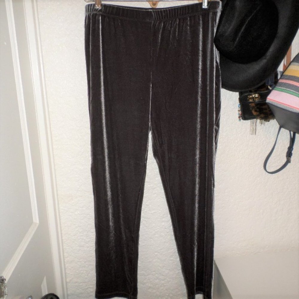 Chico's Travelers Velvet Pants Chico's 2 M/L